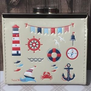 NWT Nautical Coin Purse - Cream